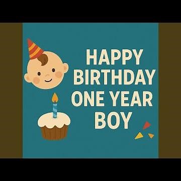 1st Birthday Song for Baby Boy | Happy Birthday Little Champ!