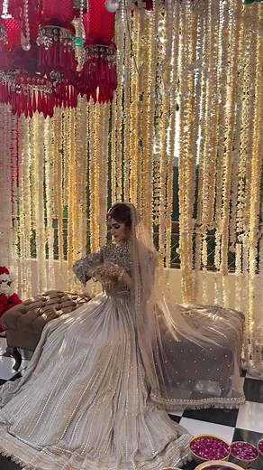 Stunning Nikah Outfit: Asian Brides by Haroon