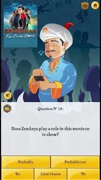 Can Akinator guess the film CORRECTLY? #gaming #akinator #mobile