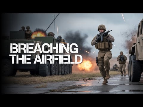 Assault on the airfield!