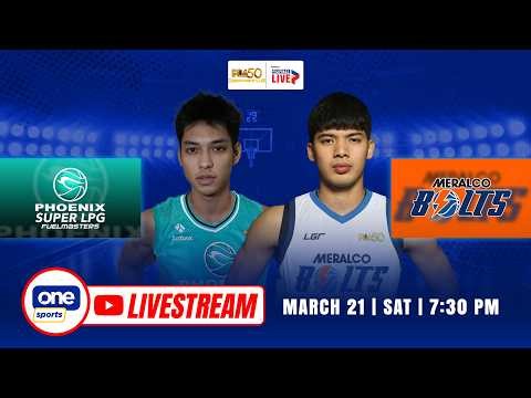 LIVE: PHOENIX vs. MERALCO | PBA 50 COMMISSIONER’S CUP | MARCH 21, 2026