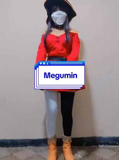 Megumin Cosplay - Flying Hat Moment