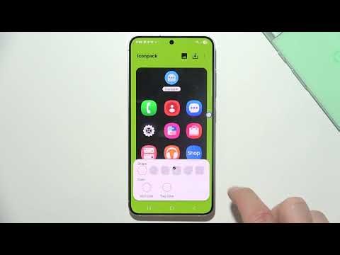 Samsung S25: How to Edit Icons Shape