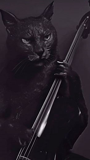 bass cat is always watching lemon friends 🐈‍⬛ | Dope Lemon