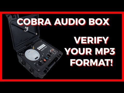 COBRA Audio Box: MP3 Format