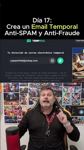 Day 17: Create a TEMPORARY Anti-SPAM and Anti-Fraud EMAIL with this Page