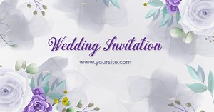Romantic Wedding Invitation