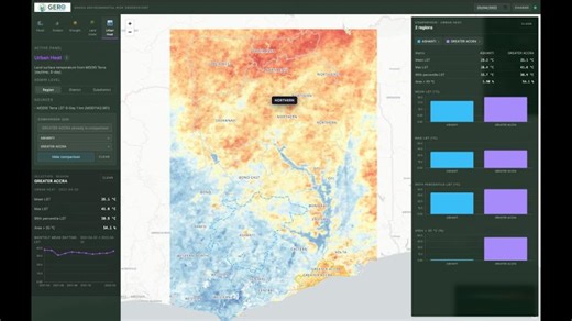 Ghana Environmental Risk Observatory - Developed by Precision GIS and Technology Consultancy Ltd. | BEN EMUNAH AIKINS