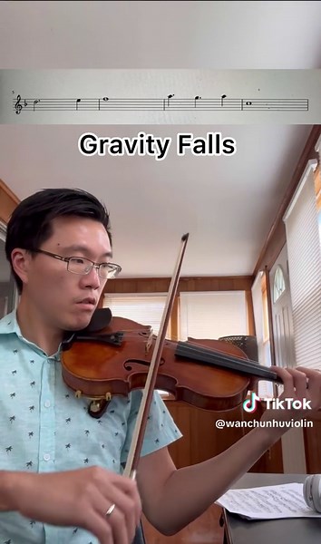 Gravity Falls Violin Cover and Lessons