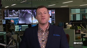 Tropical Cyclone Jasper has weakened to a category one system. However, the weather bureau's Angus Hines warns it is still a 'powerful major event' and could reintensify by Wednesday. | ABC News