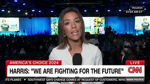 On CNN, Priscilla Alvarez reports on Vice President Harris's address to the AFT | Melvin Poindexter