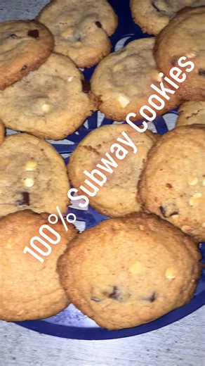 100% Original Subway Cookie Rezept