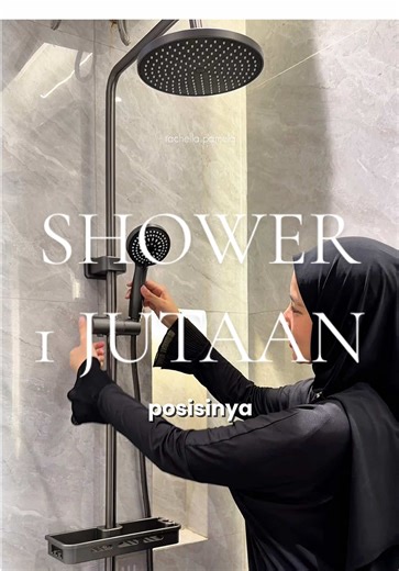 SHOWER ALA HOTEL BINTANG 5 #onda #shower #rainshower #ondarainshower #showerkamarmandi