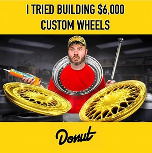 143K views · 2.7K reactions | I try building my own set of 3-piece custom wheels for my BMW E30. | Donut Media | Facebook
