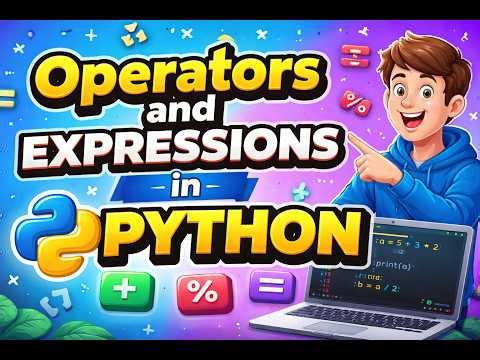 Learn Python Operators Fast 🚀 | Arithmetic, Logical, Comparison & More