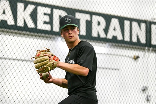 ‘Like riding a bike,’ former BHS star Ethan Biehn resumes baseball career at Bemidji State