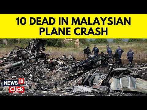 Malaysian Private Jet Crashes Onto Malaysia Highway, Killing 10 | Malaysian Plane Crash | N18V