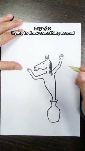 Day 7 of trying to draw something normal.