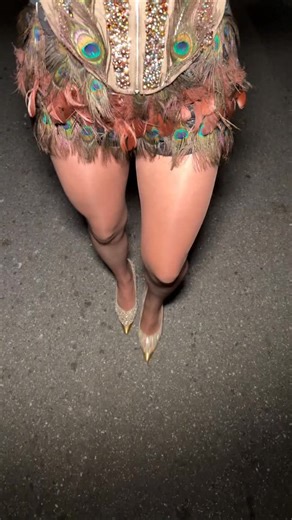 6 hours of bedazzling later🦚✨💗 #halloween #halloween2025 #trending | Kayla Ryan Socials