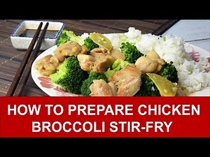 Chicken & Broccoli Stir-fry - How to prepare in 4 simple steps