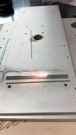 100W laser source power engraved have this satisfied sound #laserengraving #lasermarkingmachine #sound #satisfying #tools