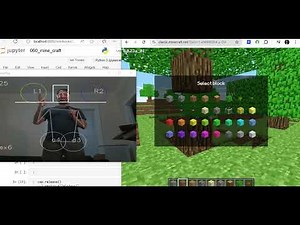 Playing Minecraft with Body Gestures! Hands-Free Interactive Control Demonstration 2024