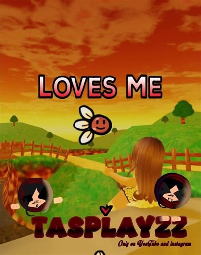 I love u.. I love u not #petals #roblox #robloxedit