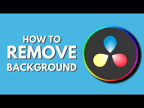 How To Remove Background in Davinci Resolve | Mask a Background | Davinci Resolve Tutorial