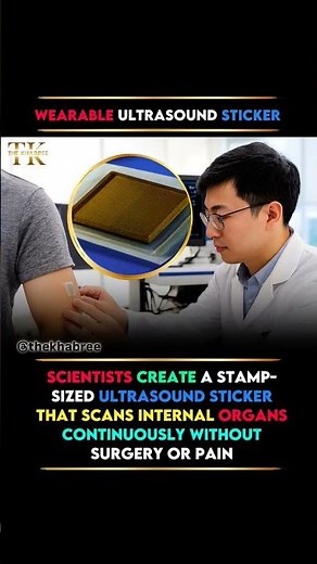 Wearable Ultrasound Sticker