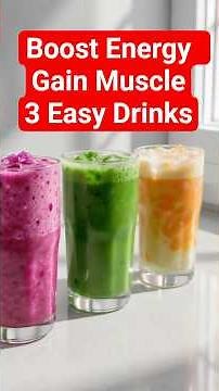 Healthy Breakfast? Try These 3 Protein Drinks!