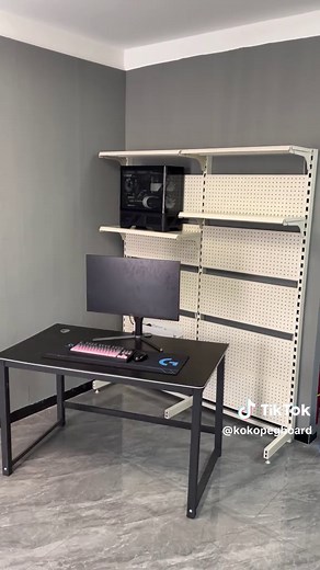Achieve Your Ideal Gaming Setup with Pegboards
