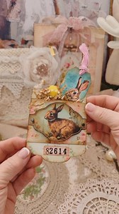 Easter is coming! Add a personal touch to your gifts with Nature’s Nest tags. Perfect for treat bags, baskets, and spring 💕… Type the word Nest below for the printable collection 🔗 #papercraft #scrapbooking #community #journaling #printables | Crafty DIYer