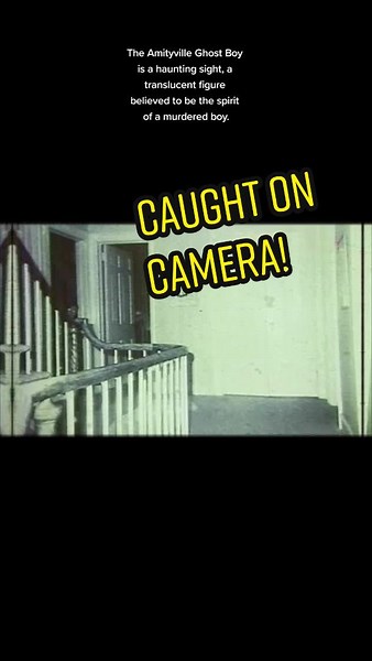 The Amityville Ghost Boy is a famous ghostly apparition that was allegedly caught on camera during a paranormal investigation of the infamous Amityville Horror house in Amityville, New York. The Amityville Horror house gained notoriety in the 1970s when the Lutz family claimed to have been terrorized by paranormal activity and fled the house after only 28 days. The ghost boy is said to be the spirit of John DeFeo, a boy who was murdered in the house before the Lutz family moved in. The photograp