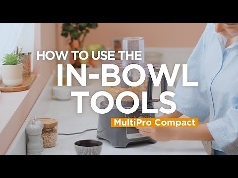 MultiPro Compact (FDP31) | How to use the in-bowl tools