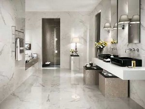 Most Charming White Marble Bathroom Design Ideas