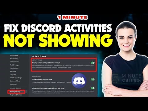 Fix Discord Activities not showing 2024 [100% work]