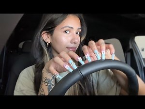 ASMR In My Car (inside & outside)