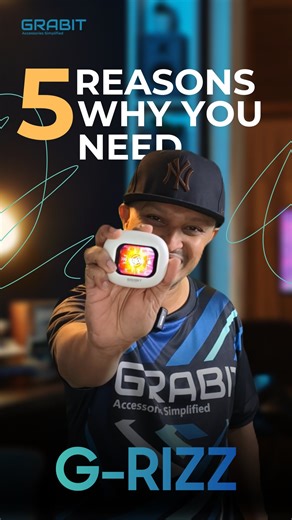 GRABIT on Instagram: "Experience audio redefined. ✨ Introducing the new G-RIZZ TWS—the open-ear earbuds that are as smart as they are stylish. This isn’t just a charging case; it’s your personal command center. Why G-RIZZ is the Future of Sound: Interactive Touch Display: Experience Full control for features and personalization on the clam shell case full touch display. Open-Ear TWS: Stay aware of your surroundings while enjoying rich high fidelity audio and calls thanks to its large 13mm driver