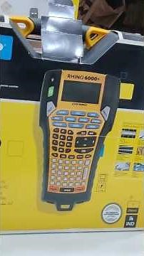 DYMO Rhino 6000+ Unboxing 🔥 Best Industrial Label Printer for Electricians | Live Demo #LabelPrinter