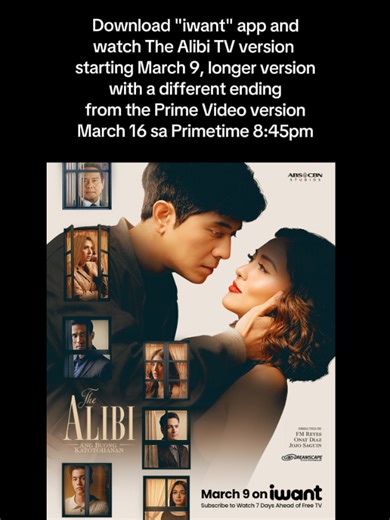 Watch The Alibi TV Version Starting March 9
