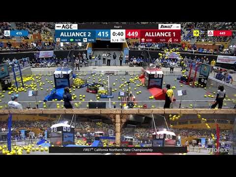 Final 1 - FIRST California Northern State Championship