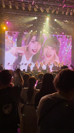 #可愛くてごめん MVバックのライブ最高🥺 #高嶺のなでしこ #たかねこ #takanenonadeshiko #takaneko