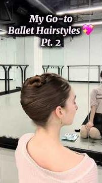 It takes practice ❤️ #ballet #dance #hairstyle #ballerina #longhair #dancer #balletdancer #hairideas