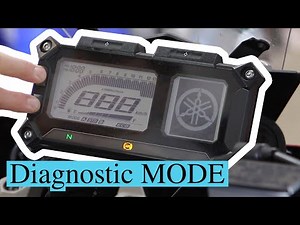 How to Enter DIAGNOSTIC MODE on Yamaha MT09 FJ09 FZ09