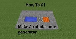 How to Make a Cobblestone Generator! Minecraft Blog