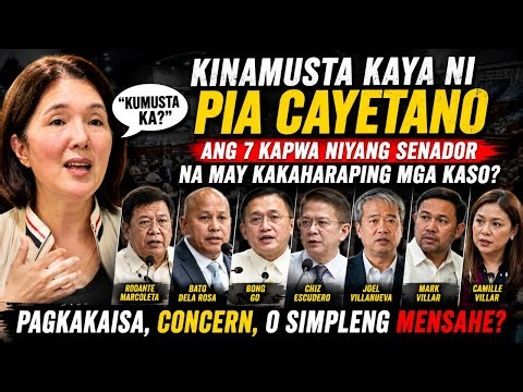 KINAMUSTA NGA BA?! Pia Cayetano MAY MENSAHE! Majority Senators MAY KASO, UMIINIT ANG USAPAN?!