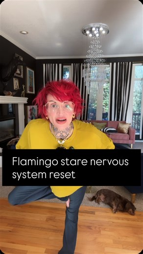 I know this shit is weird. It’s called a pattern interrupt. A pattern interrupt is when you do something unexpected to snap your brain and body out of a loop. Your nervous system loves patterns—good or bad. So when you’re stuck in panic, freeze, overthinking, or spiraling, your brain’s just running an old program on repeat. A pattern interrupt is like throwing a wrench in that loop. It forces your brain to pause long enough to realize, “Oh, we’re not actually dying, we’re just stuck in a stress 