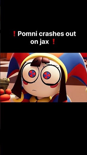 Pomni Crashes Out On Jax | #tadc #theamazingdigitalcircus #funny #memes #fyp #viral #jax #pomnitadc