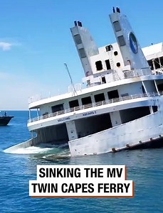 22K views · 313 reactions | Sinking the MV Twin Capes Ferry | Sadik Hadzovic | Facebook
