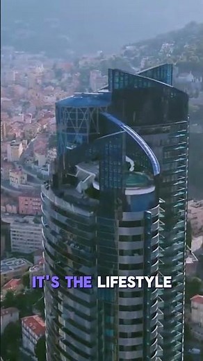 Inside the World’s Most Expensive Apartment – Monaco’s $400 Million Sky Mansion Tour #shortsfeed